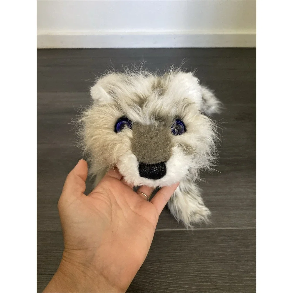 Folkmanis Spotted Snow Leopard Cub Plush 15